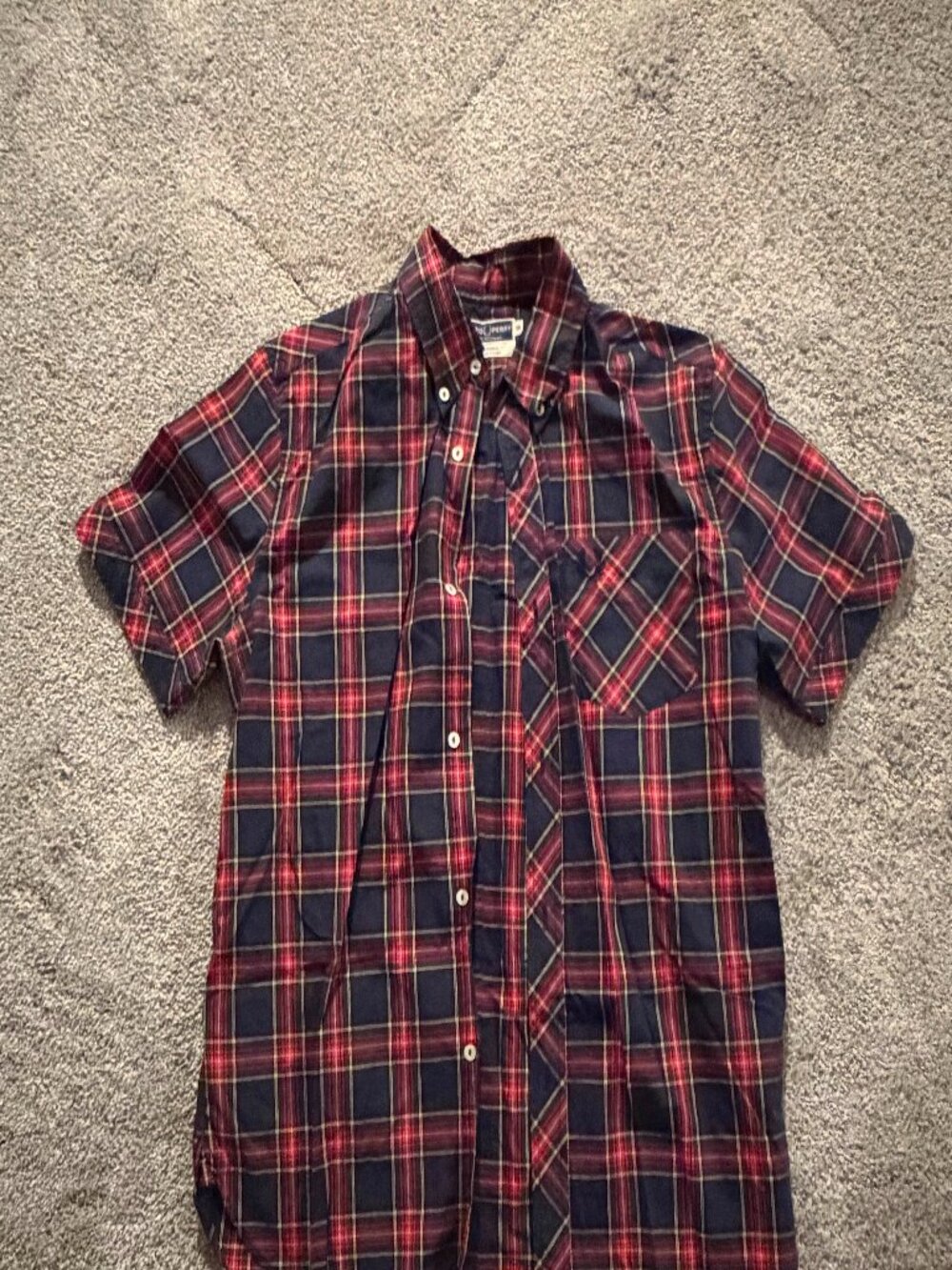 Fred Perry Reissues short sleeve plaid oxford